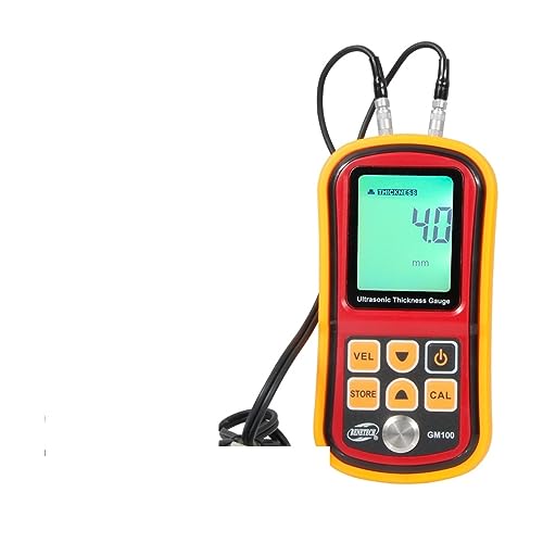 Medidor de Espesor de Pintura, Medidor Ultrasónico con Calibración Automática para Asegurar Precisión, Modelo GM100-BEN-GB miniatura 1