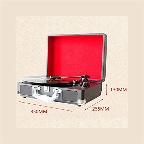 QHYTL Tourne-disques Retro, Nostalgic Turntable Tourne-Disque Bluetooth Rechargeable Phonographe Portable Couverture en… - Les Beatles, Paul McCartney, John Lennon, RIngo Starr, George Harrison QHYTL Tourne-disques Retro, Nostalgic Turntable Tourne-Disque Bluetooth Rechargeable Phonographe Portable Couverture en… – Image 3