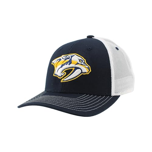 Image of ZHATS NHL Unisex-Adult NHL Officially Licensed Adjustable Snapback Hat Dakota Icon Team Color
