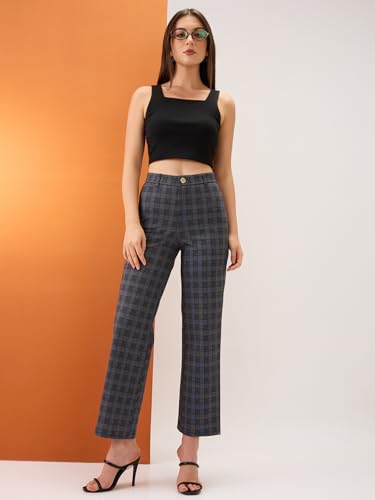 Image of Globus Women Trouser (8909389000958 Grey Checks 30)