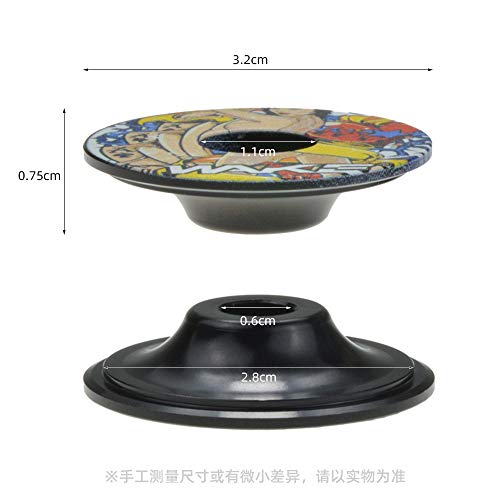 Wake in alluminio senza filettatura per bici da