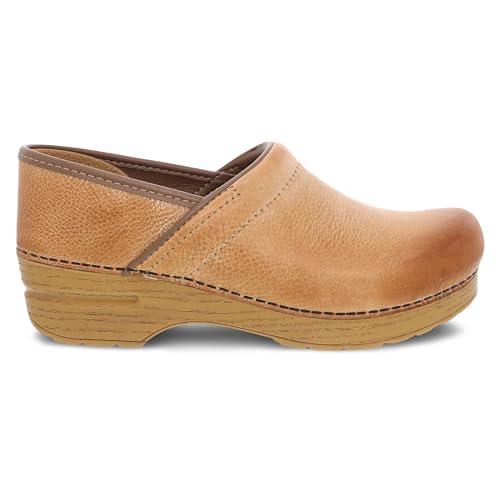 Dansko Dansko Damen Professional Mule, Gold (Honey Distressed), 36.5/37 EU