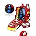 First Responder Trauma Bag, Professional Emergency Backpack Empty, First Aid Backpack for Home Health Care, EMT, EMS, Red (Bag Only)