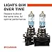 SYLVANIA - H11B SilverStar Ultra - High Performance Halogen Headlight Bulb, High Beam, Low Beam and Fog Replacement Bulb, Brightest Downroad with Whiter Light, Tri-Band Technology (Contains 2 Bulbs)