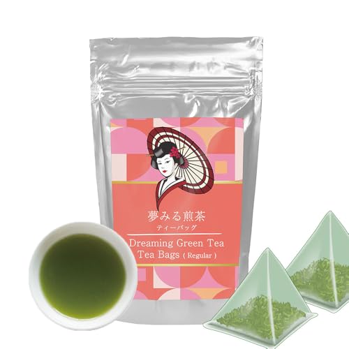 [Mukoh Matcha] Standard Yame Japanese Green Tea Bags 5g x 20pcs (100g) Gift Souvenir �������i�ނ����܂�����j �X�^���_�[�h ������ �Β� ���� ���� ���{�� �e�B�[�o�b�O