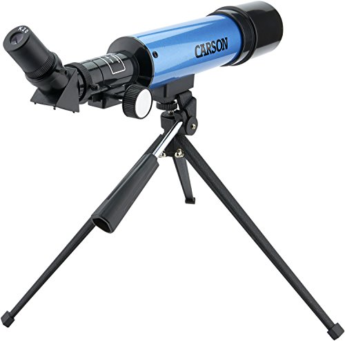 Telescópio Refrator Carson AIM com Ampliação 17,5 a 78 vezes e tripé de mesa 3 41es2wfDlnL