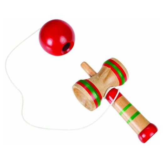Toysmith Hardwood Kendama (5-Inch)