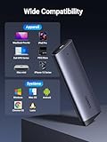 UGREEN M.2 NVMe Enclosure, USB 3.2 Gen 2 SSD Enclosure, Tool-Free 10Gbps NVMe External Caddy, Aluminum PCIe NVMe Adapter, NVMe to USB Adapter for M and M&B Key in 2230/2242/2260/2280 SSDs - Image 5