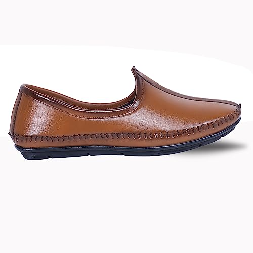 Image of DFR Loafers Sherwani Kurta Wedding Casual Juti Shoe for Men