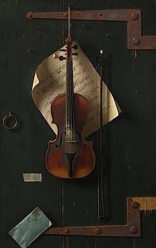 Affiche le vieux violon Harnett impression sur toile salon 60x90cm