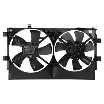 TRQ Radiator Dual Cooling Fan Assembly for 2011-2022 Mitsubishi Outlander Sport