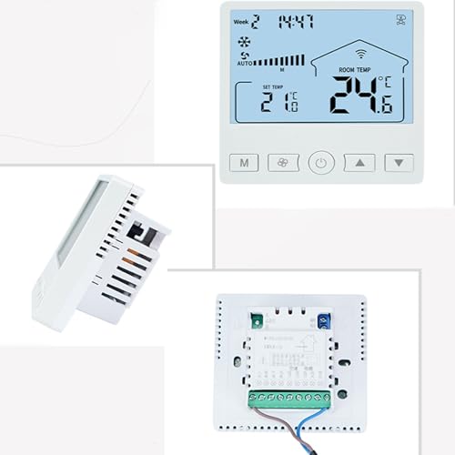 Thermostat programmable régulateur température LCD maison - 7