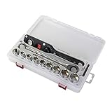 アネックス(ANEX) オフセットアダプター19 対辺19mm ラチェットレンチ ケース付 マルチセット AOA-19S3