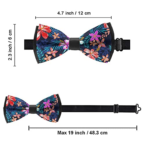 Men Pre-tied Bow Tie Tuxedo Dress Necktie for Wedding Business Party Gift4