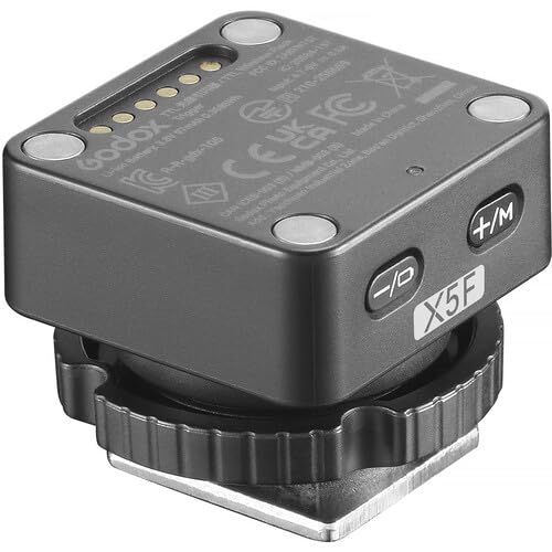 Image of Godox X5-F TTL Wireless Flash Trigger for Fujifilm, X5-F for IT32 Mini TTL Flash, Hotshoe & Trigger in One, Flexible Magnetic Design, Instant Wireless Communication Without Manual Pairing
