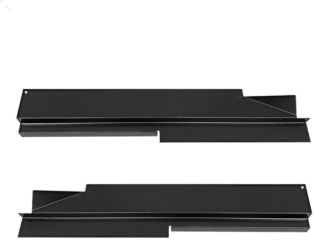 for Blazer,for Suburban,for C15/C1500 Suburban,for C10 & for Pickup,for C15,for C20 & for Pickup Truck Rocker Inner Backing Plate Left/Right Pair (Black)