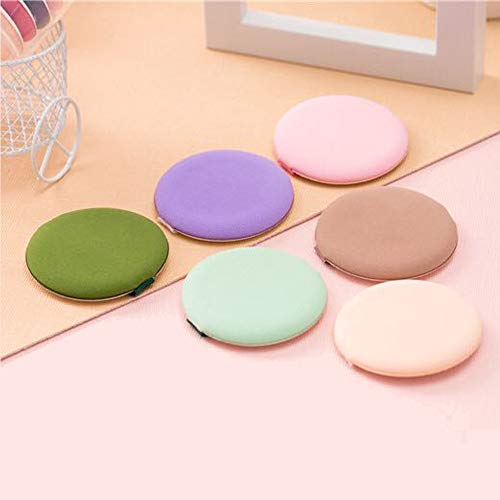 Makeup Sponge Powder Puff for Makeup Face Powder BB Cream Multicolored Non-latex Air Cushion Makeup Sponge Beauty Makeup Puff Boxed- 6 piece set (Random Color)
