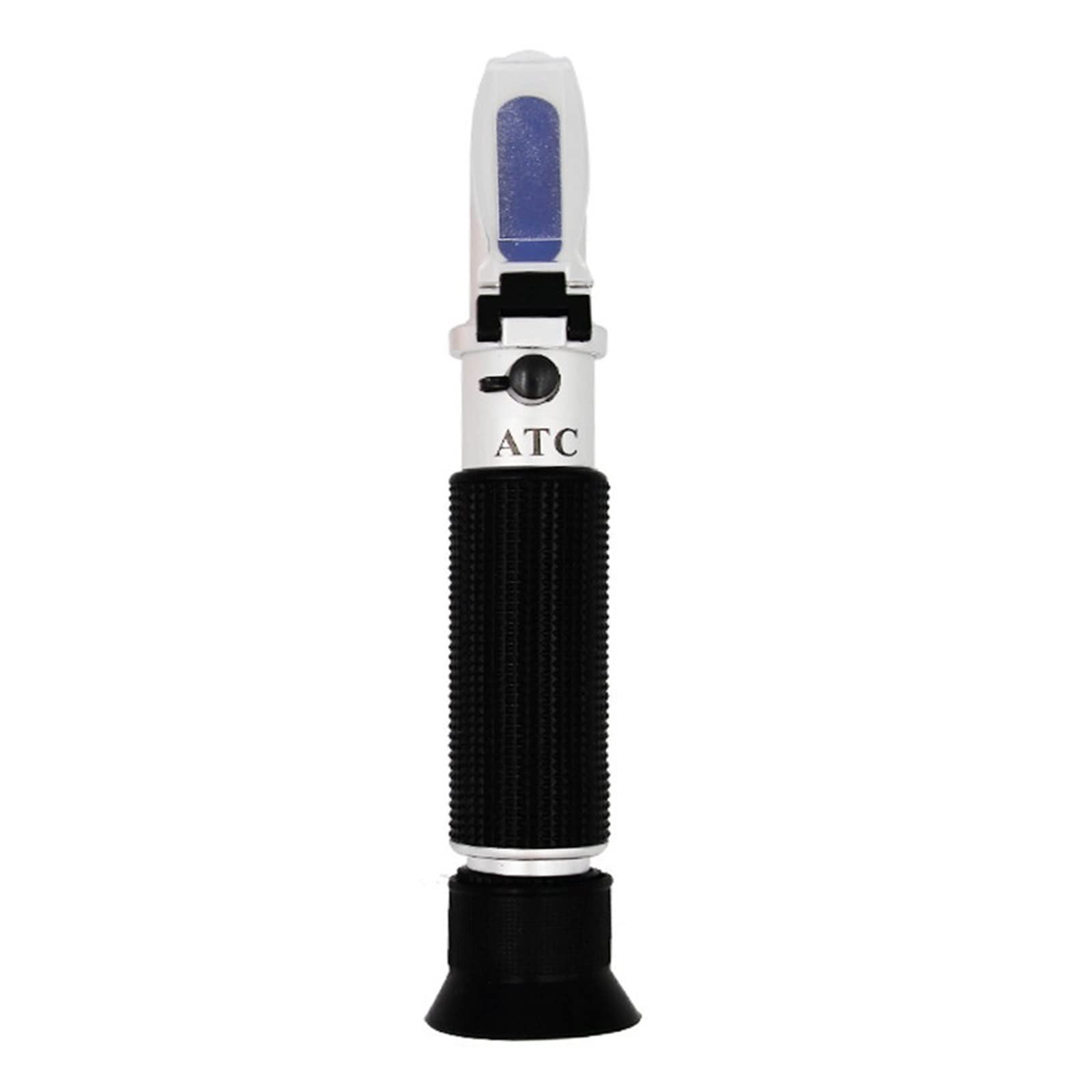 CUDTAPI Handheld Refractometer Honey Fruit Sugar Solution 0-20% Optical Concentration Sugar Measuring Instrument(Without Box)