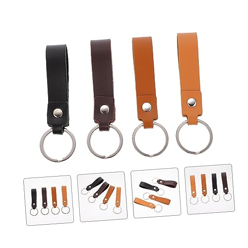 KESYOO Argolas 12 Peças Pai Carteira Masculina De Metal Caso Personalizado Porta-chaves Mão Decoraçã