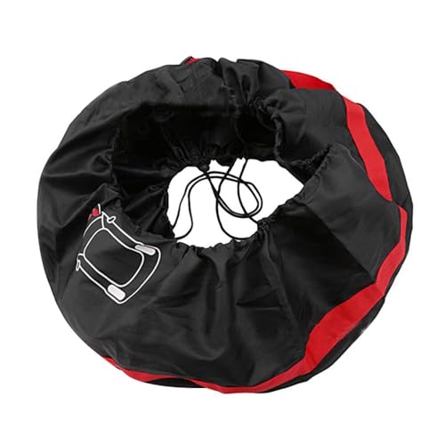 Housse Pneu Secours 19-23, Sacs Protection pour Pneus Imperméables en 210D Tissu Oxford Housse Roue Remorque Anti-poussière pour Camion Jeep Remorque RV SUV