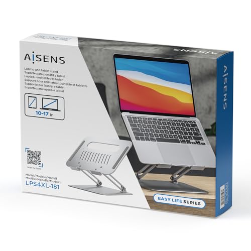 Aisens LPS4XL-181 Soporte Para PortáTil/Tablet Hasta 17" Gris - 5