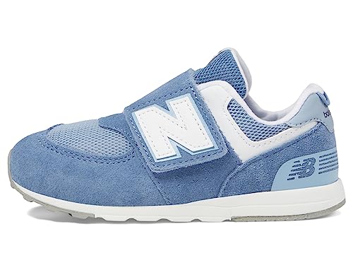 Image of New Balance Kids 574 New-b V2 Familiar Ground Hook and Loop Sneaker