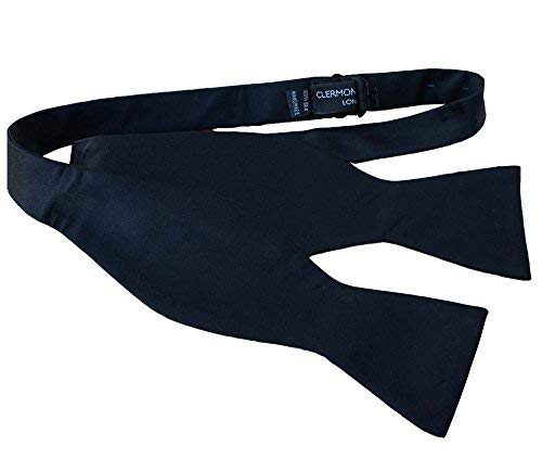 Clermont Direct - Papillon 100% seta nera