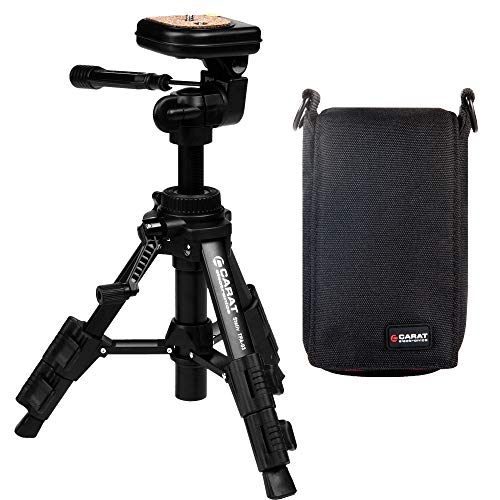 Carat Electronics Urban Style Case 2 - Funda para cámara de Fotos con trípode Macro de Viaje