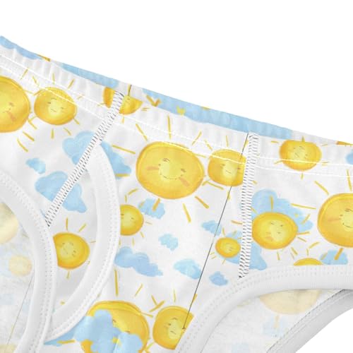 Cheerful Suns Clouds Toddler Boy's Underwear 2T 202c15544