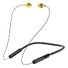 MIPEACE Bluetooth Earplug Headphones Neckband Wireless Earbuds earplugs 29db Noise Reduction isolating in Ear earplug Earphones and ControlsIPX5 sweatproof19Hour BatteryBlue