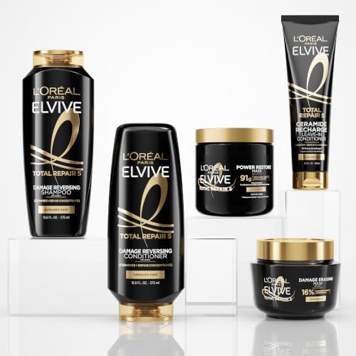 L'Oreal Paris Elvive Total Repair 5 Power Restore Hair Treatment 13.5 Fl Oz - image 8