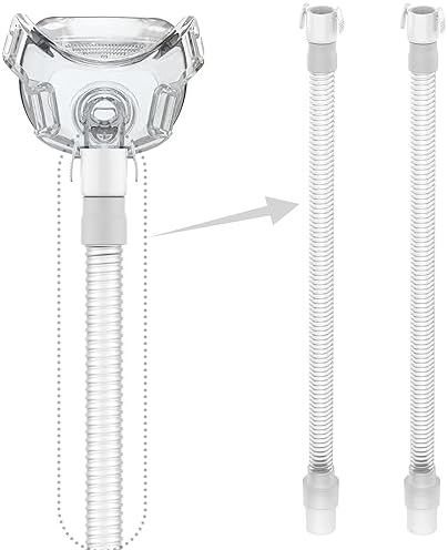 2PCS Replacement Tube for Amara View, Quick Release Short Tube Compatible with Amara View, No Elbow, Improved Design and Upgraded Material, Great Value Supplies by Medihealer