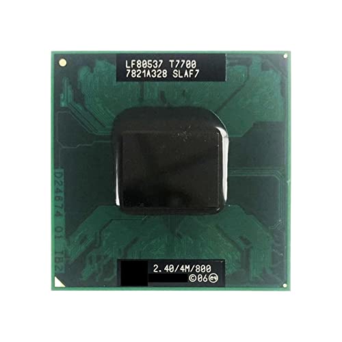 �R�A 2 �f���I T7700 SLA43 SLAF7 2.4 GHz �f���A���R�A �f���A���X���b�h CPU �v���Z�b�T 4M 35W �\�P�b�g P