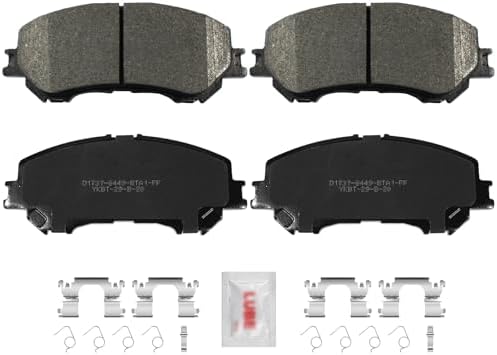 Amazon: ACB ZONE Ceramic Brake Pads Front Set Disc w/Hardware