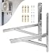 ZHOUWHJJ Mounting Bracket for 9000-36000BTU Condenser Ductless Mini Split Air Conditioner Heat Pump Systems, Rust Free Stainless Steel