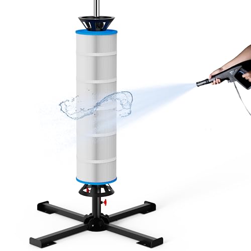 ROYOR Pool Filter Cleaner Stand Tool, Fit for 3