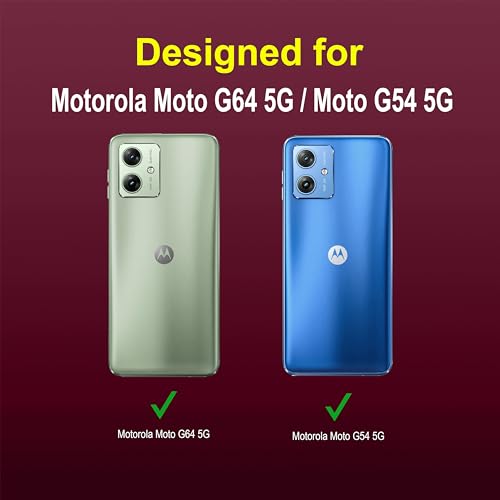 Image of amazon basics Back Case Cover for Moto G64 5G (Silicone Magic-Plum)