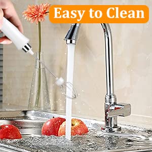 Montalatte elettrico con doppia frusta, ricarica