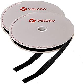 10mm Velcro® Brand Hook & Loop Black Sew On 2m