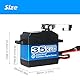 ANNIMOS 35kg kernloser digitaler Servomotor 7.4V Edelstahl Getriebe wasserdicht 1/8 1/10 1/12 Standard RC Servos 270 Grad
