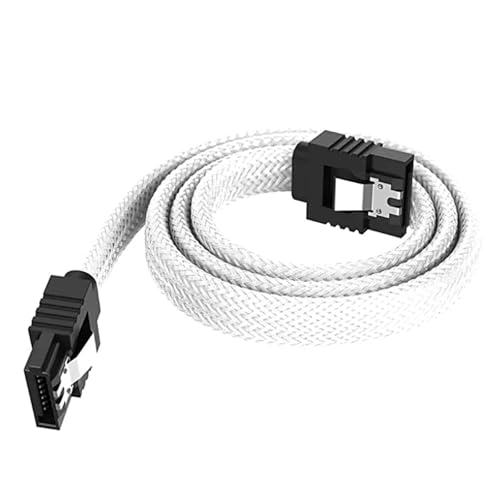 Cable de datos SATA 3.0 0.5m con funda de nylon