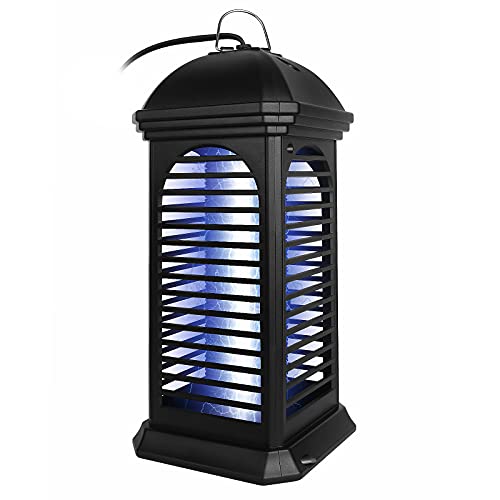 FBMPTA Bug Zapper Mosquito Killer, Flying Insect Killer Indoor, Fly Traps, Mosquito Lamp, Insect Zappers, Electric Mosquito Attractant Trap Plug in for Home, Patio, Garden (Square)