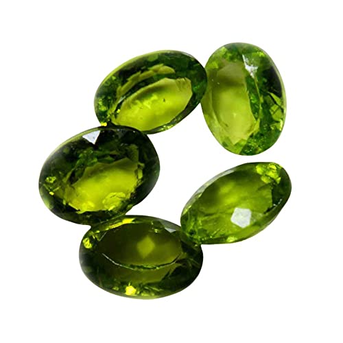 Péridot naturel ovale pour créer votre bijou astrologique unique