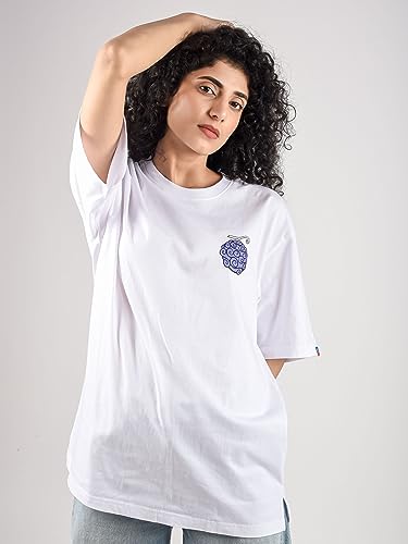 Image of ComicSense.xyz Unisex One Piece Anime Oversized T Shirts for Men and Women, 5th Gear Bounty Printed Drop Shoulder Tshirt