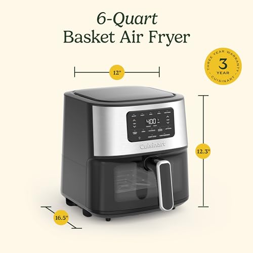 Cuisinart AIR-200 Air Fryer Review (2025): Dishwasher-Safe & Versatile 5 Cuisinart Air Fryer Overview