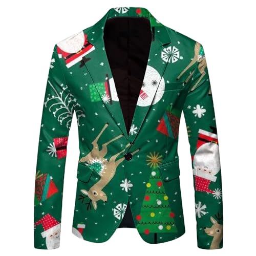 Veste de Noël homme tenue d'hiver pour repas de réveillon