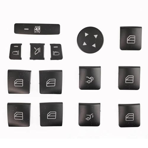Pièces de voiture autocollants de réparation de bouton pour rafraîchir l'intérieur Benz C350