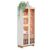 Cristaleira Adega Guanabara 2 Portas 1 Gaveta Off White