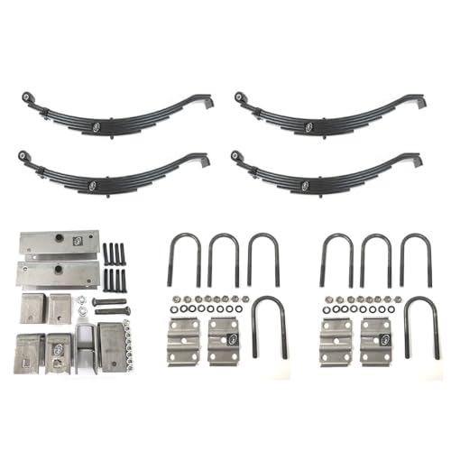 SOUTHWEST WHEEL 7,000 lbs. Slipper Spring Tandem Trailer Axle Suspension Kit