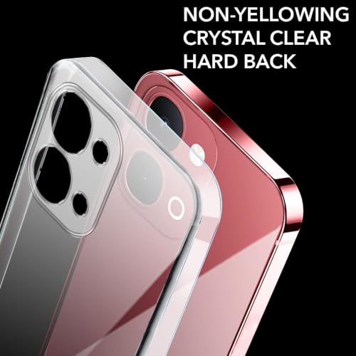 Image of Jkobi Lifetime Anti-Yellow Clear Back Case Cover for Vivo Y51 Pro 5G | Vivo T5x (Sleek Hard Crystal | Shockproof and Camera Protection)